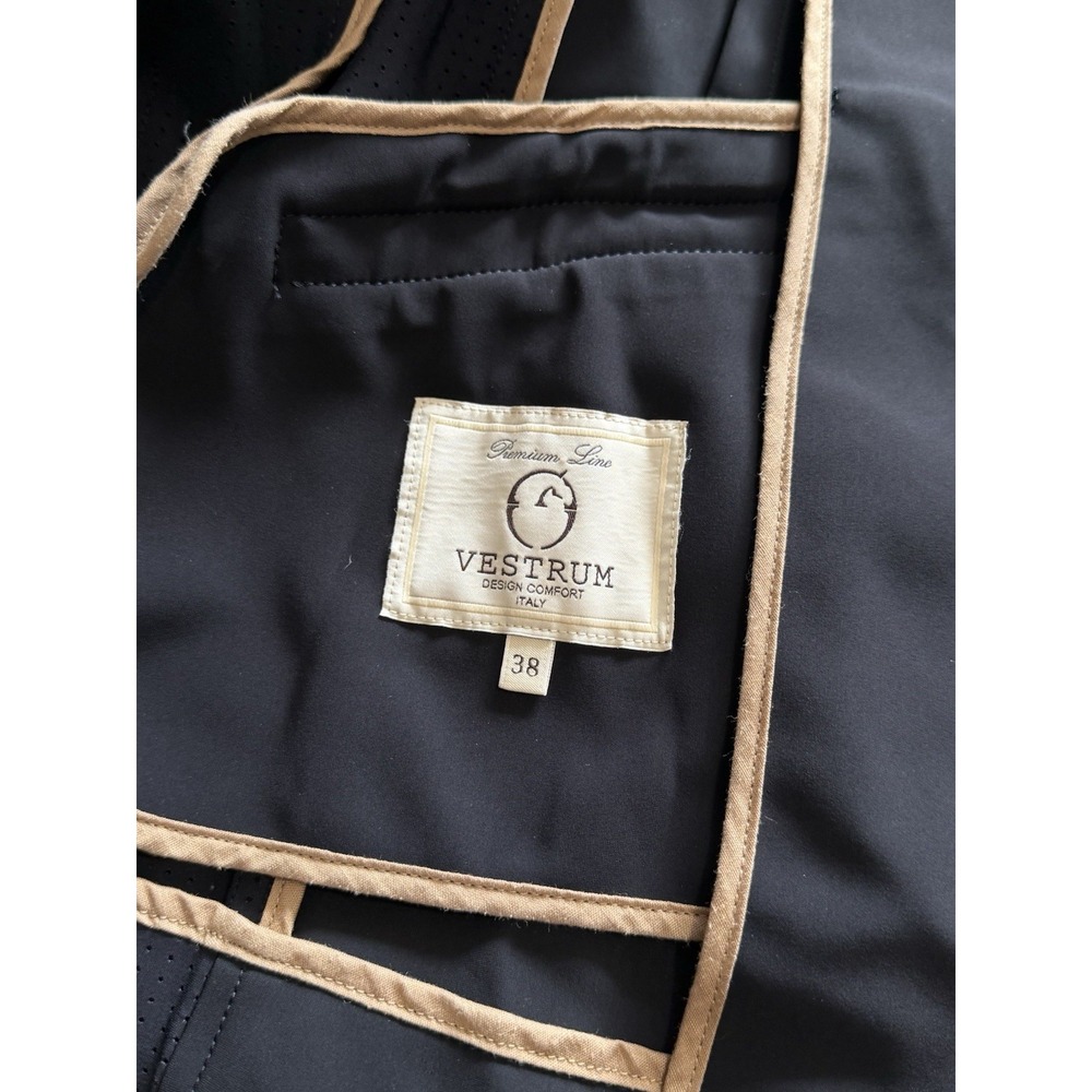 Vestrum Ladies Devon Show Coat Jacket 46 IT / US 10 R Black New with Tags
